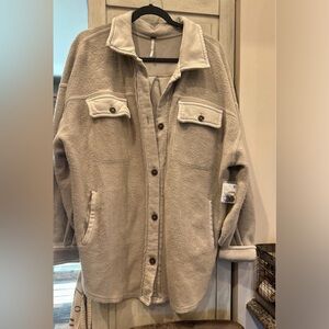 Free People Shacket Size Medium NWT